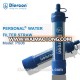 Personal water straw filter with UF membrane mini water filter for hiking (PS06)